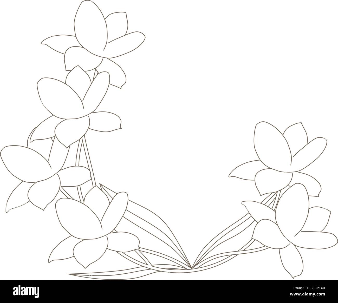 fleur de printemps, vecteur Illustration de Vecteur