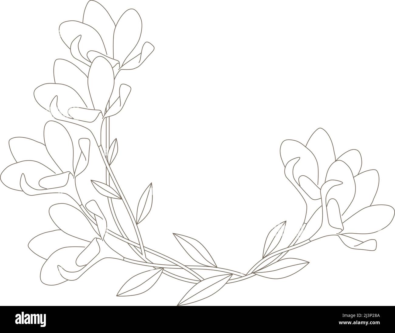 fleur de printemps, vecteur Illustration de Vecteur