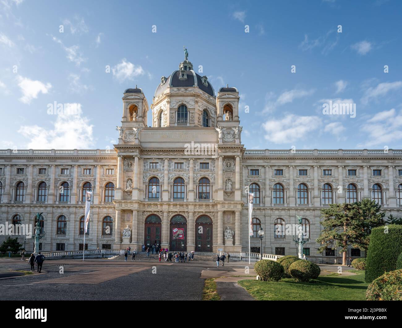 Musée d'Histoire naturelle (Musée Naturhistorisches) à la place Maria Theresa (Maria Theresien Platz) - Vienne, Autriche Banque D'Images