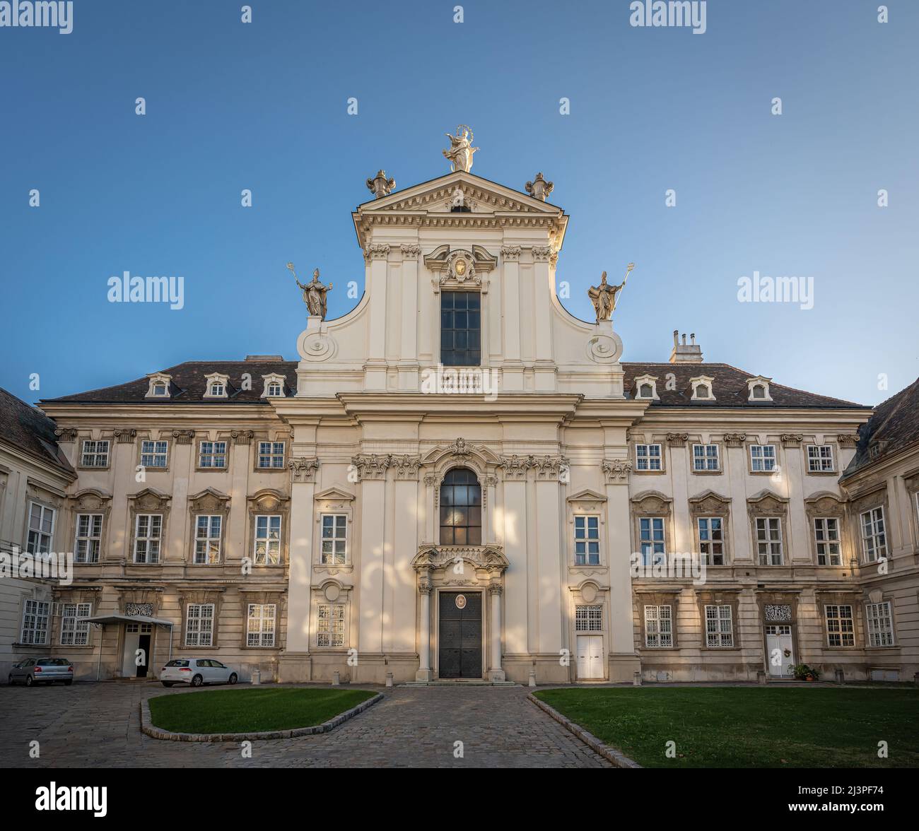 Monastère de l'église des Nuns salésiens (Salesianerinnenkirche) - Vienne, Autriche Banque D'Images