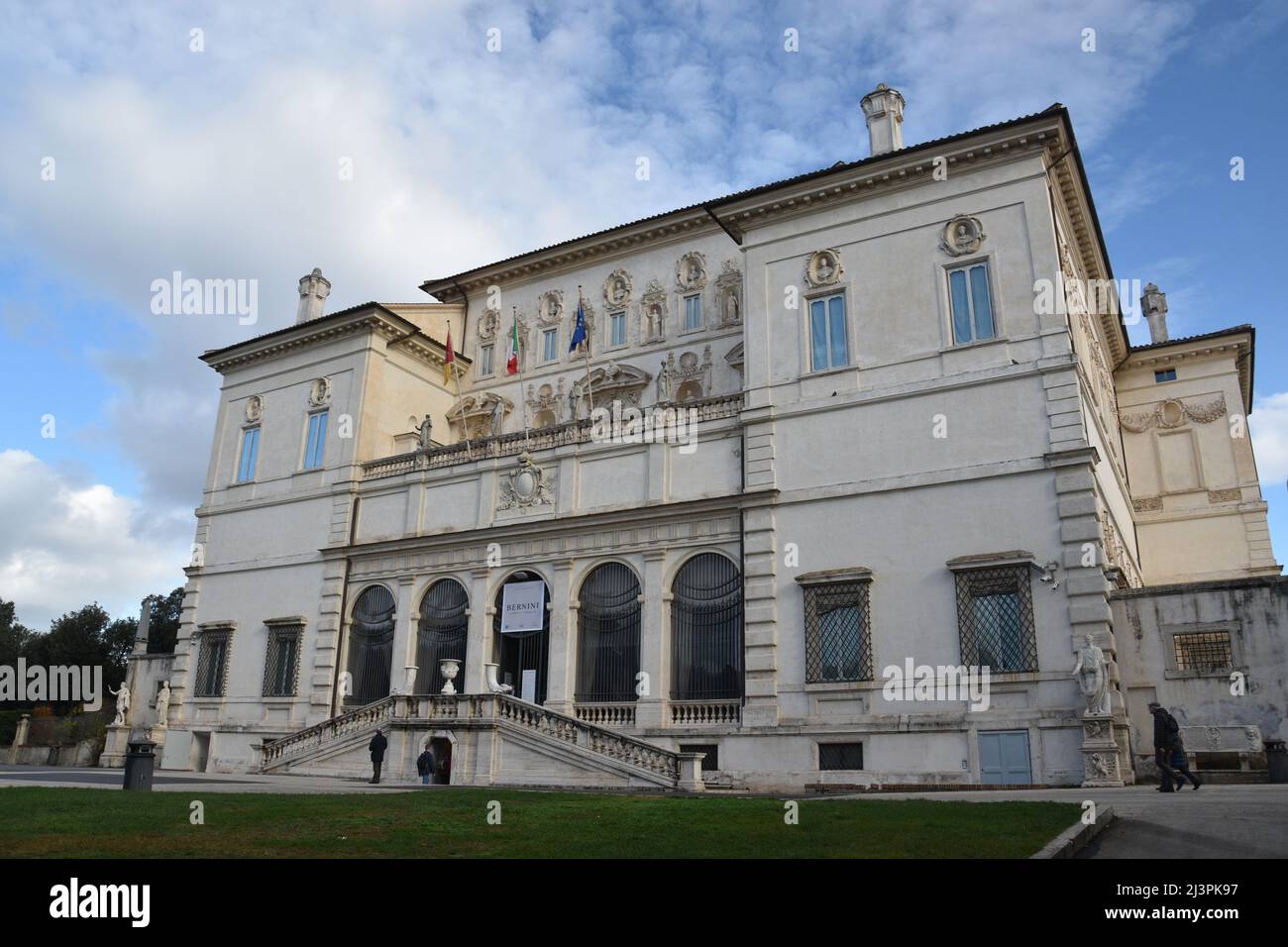 Museo e Galleria Borghese (galerie et musée Borghèse) ; Villa abritant des œuvres d'art du 15th au 18th siècle avec des pièces de Bernini et Caravaggio, Rome, Ital Banque D'Images