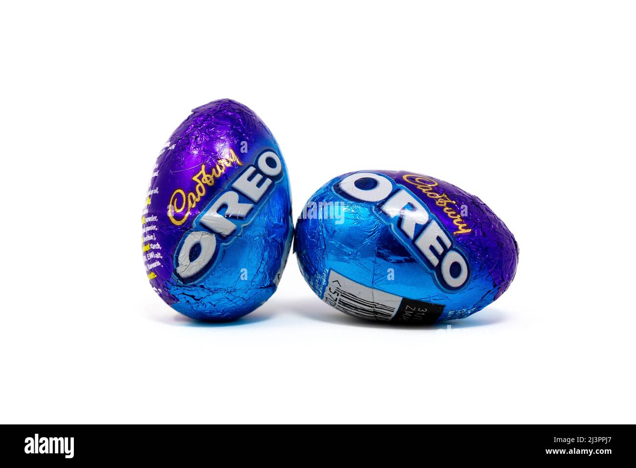 Œufs de Pâques Cadbury Oreo Banque D'Images