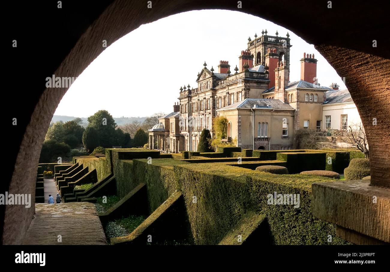 Biddulph Grange Garden, Staffordshire, Angleterre Royaume-Uni Banque D'Images