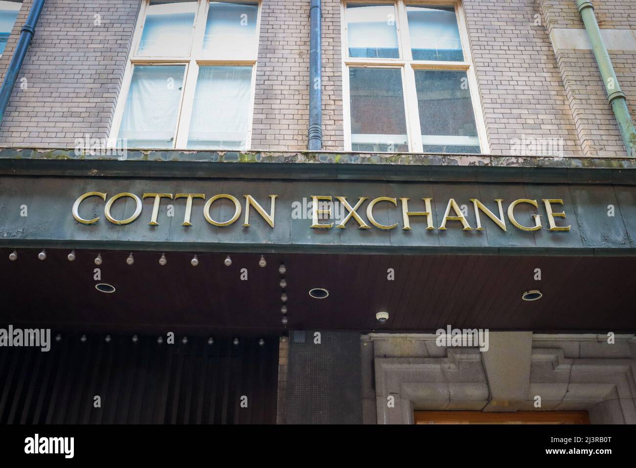 Cotton Exchange / Cotton Trade bâtiments à Liverpool Banque D'Images