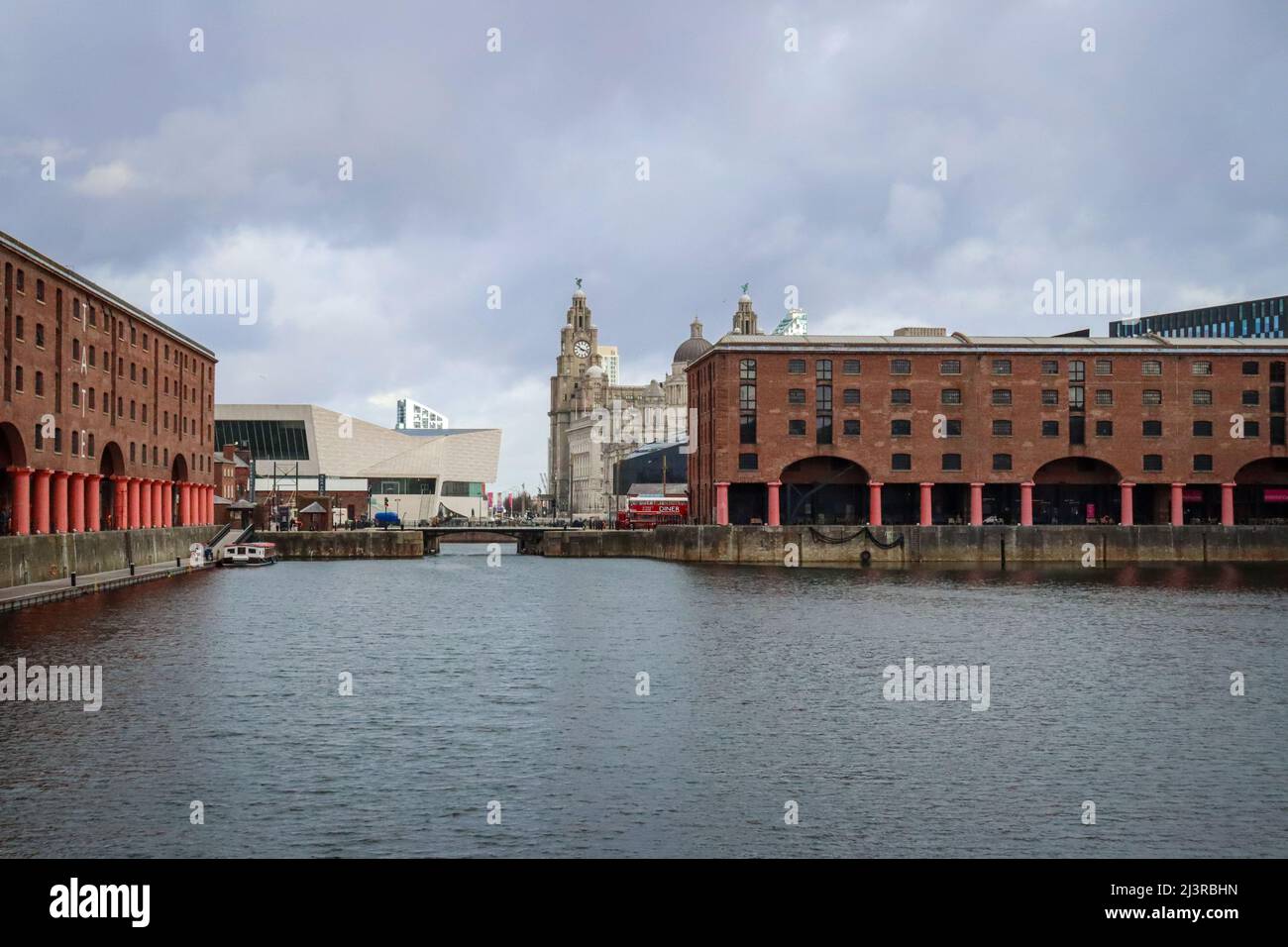 Albert Dock, Liverpool Banque D'Images