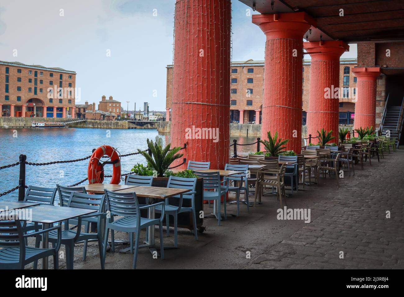 Albert Dock, Liverpool Banque D'Images