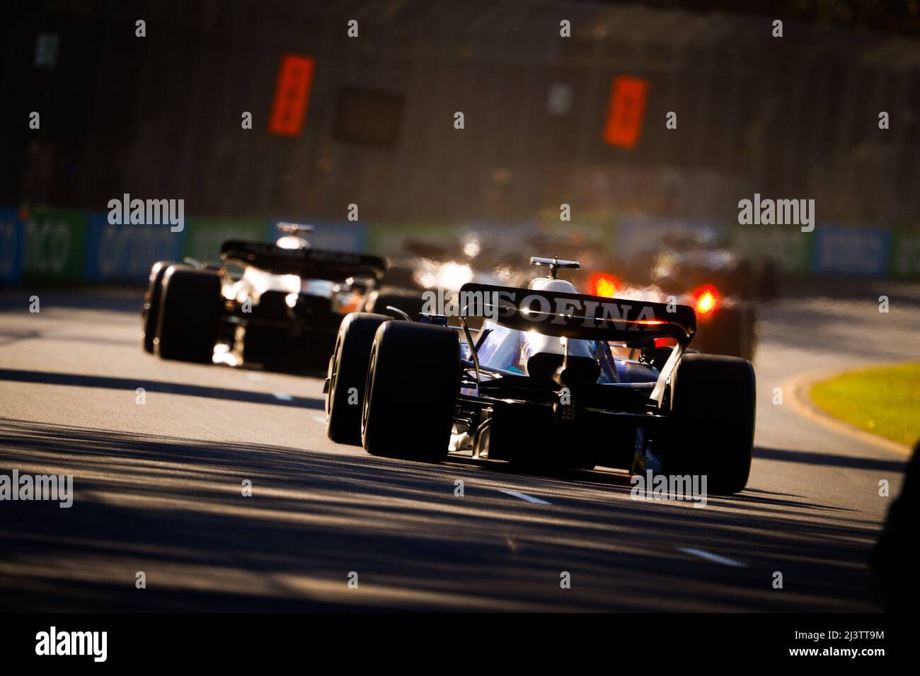 23 ALBON Alexander (tha), Williams Racing FW44, action pendant le Grand Prix d'Australie de Formule 1 Heineken 2022, 3rd tour du Championnat du monde de Formule 1 de la FIA 2022, sur le circuit Albert Park, du 8 au 10 avril 2022 à Melbourne, Australie - photo Antonin Vincent / DPPI Banque D'Images