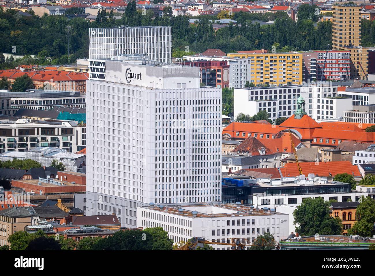 Hôpital universitaire Charite dans la ville de Berlin, Allemagne. Banque D'Images