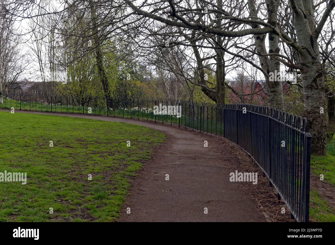 Thompson's Park, Romilly Road Cardiff Banque D'Images