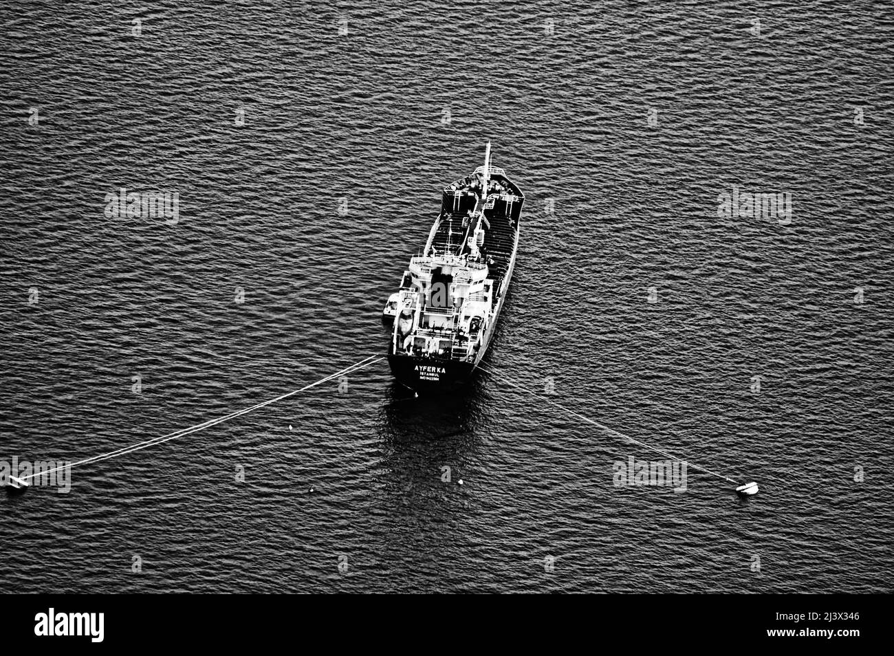 Les pétroliers Photo,Mer Méditerranée Banque D'Images