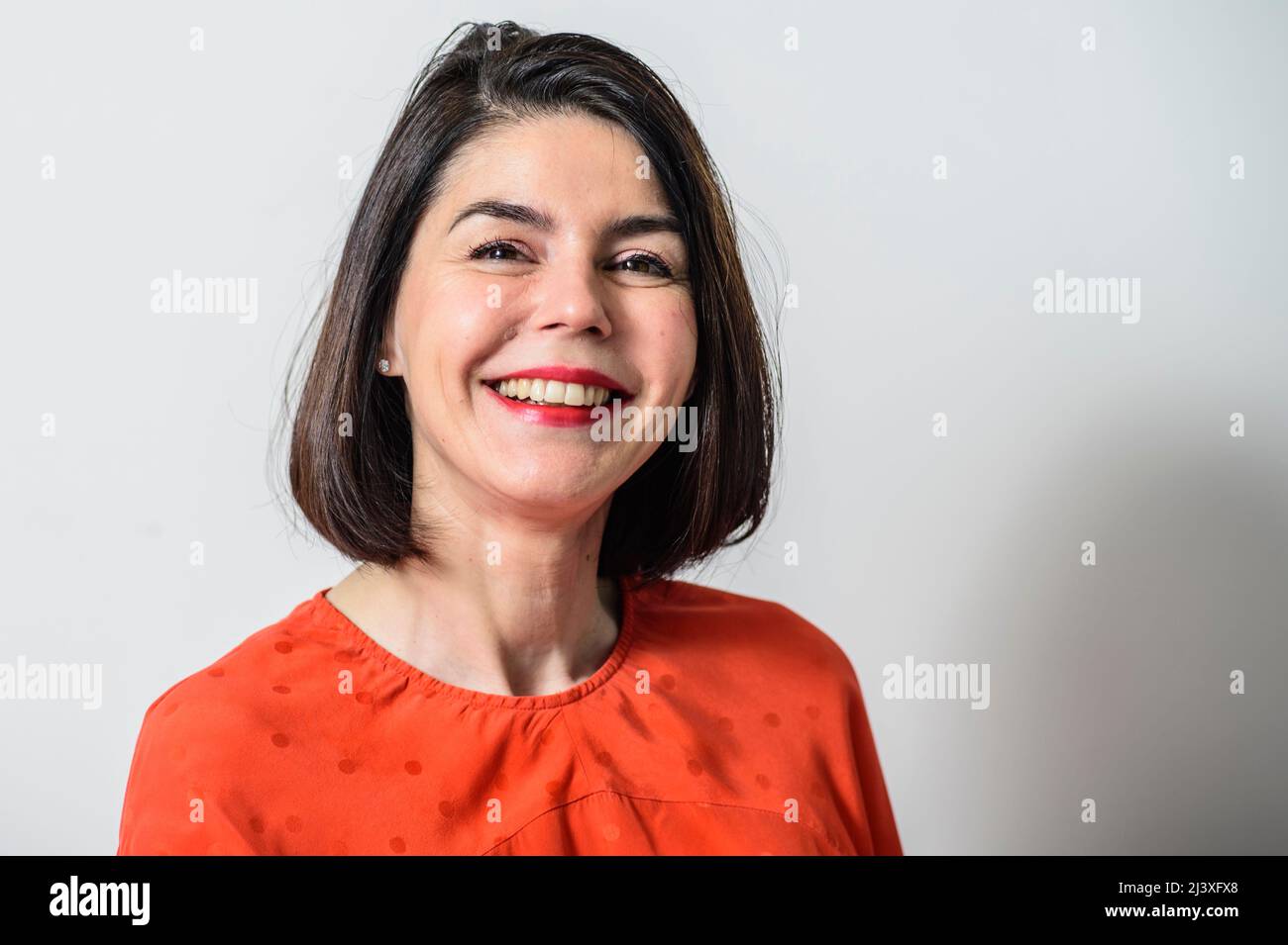 Valérie Glatigny est ministre régionale de l'enseignement supérieur | Valérie Glatigny Ministre régional Banque D'Images