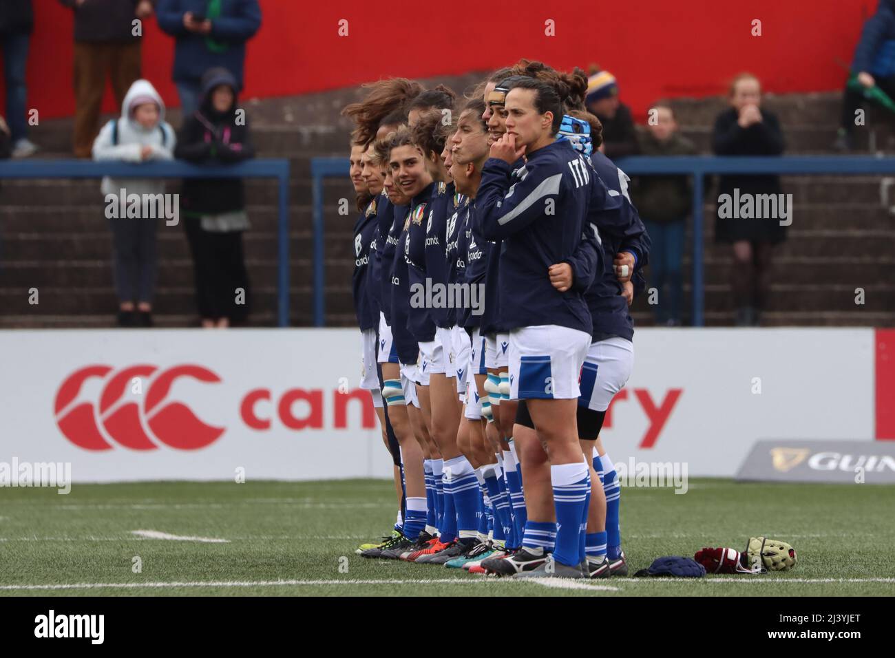 10th avril 2022, Cork, Irlande - Womens six Nations : Irlande 29 - Italie 8. Banque D'Images