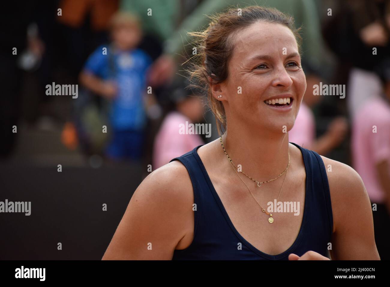 Bogota, Colombie. 10th avril 2022. Bogota, Colombie. 10th avril 2022. Tatjana Maria d'Allemagne lors du match final contre la Laura Pigossi brésilienne au Copa Colsanitas du tournoi WTA à Bogota, Colombie, 10 avril 2022. Tatjana a remporté le tournoi WTA Colsanitas. Photo par: Cristian Bayona/long Visual Press crédit: Long Visual Press/Alay Live News crédit: Long Visual Press/Alay Live News Banque D'Images