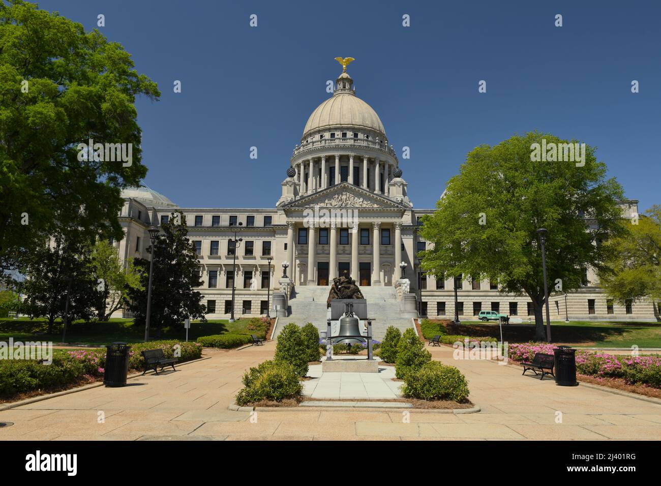 La capitale de l'État du Mississippi à Jackson, Mississippi. Banque D'Images