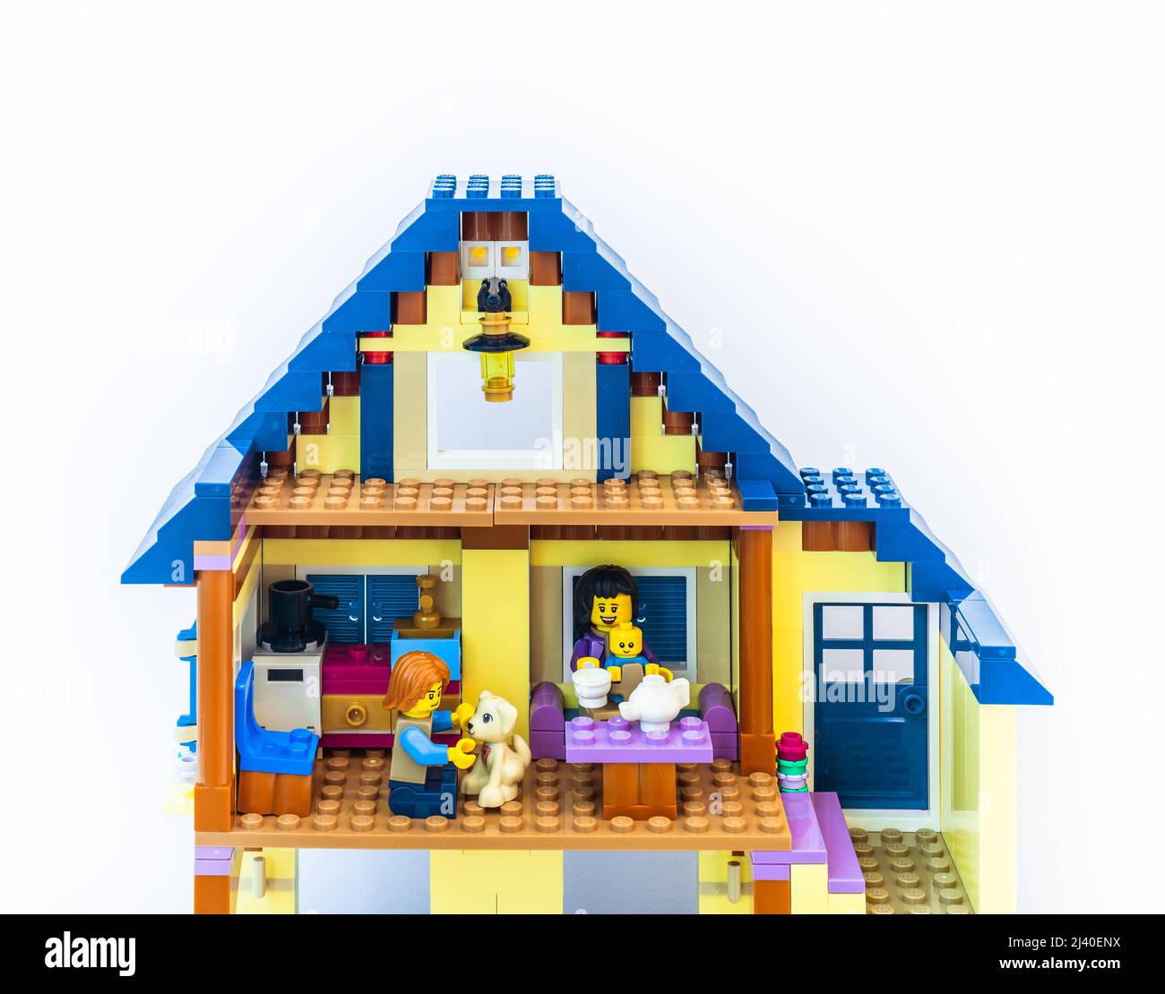 Maison familiale de lego Banque de photographies et d�??images ?� haute r?�solution - Alamy