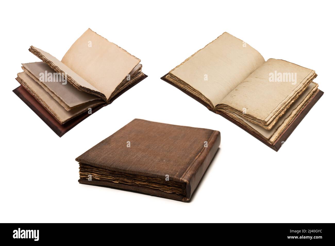 Old notebook Banque de photographies et d'images à haute résolution - Alamy