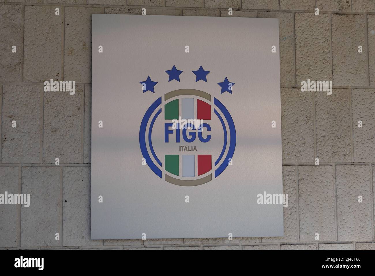 Logo italian football federation figc Banque de photographies et d'images à  haute résolution - Alamy