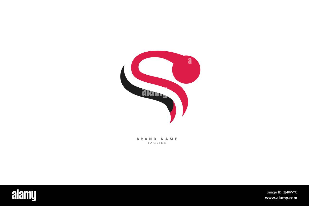 Lettres de l'alphabet initiales Monogram logo SS, S et S. Illustration de Vecteur