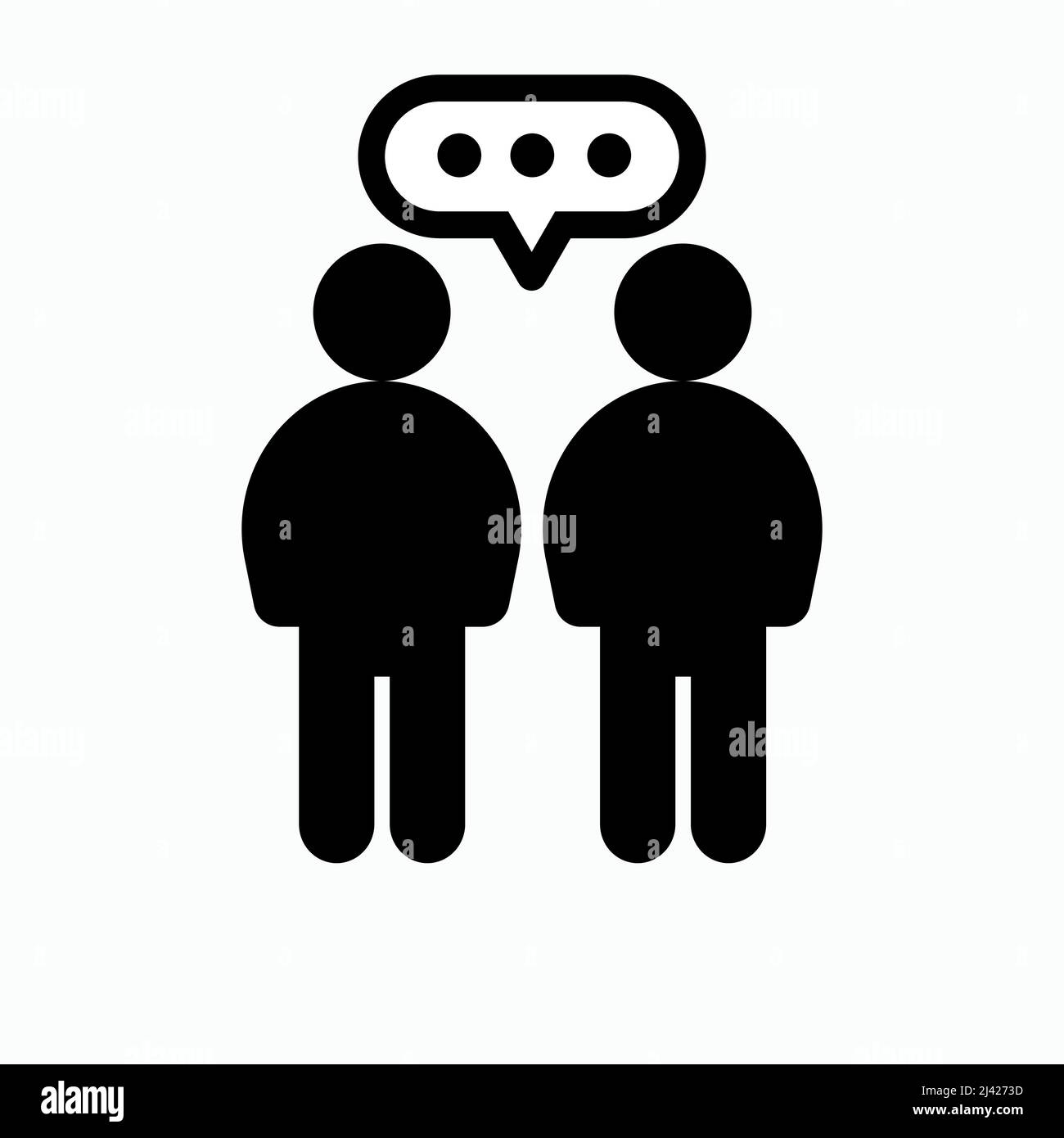 Icône vectorielle abstraite sur le blanc, Illustration isolée pour la conception graphique et web.Symbole plat simple. Illustration de Vecteur