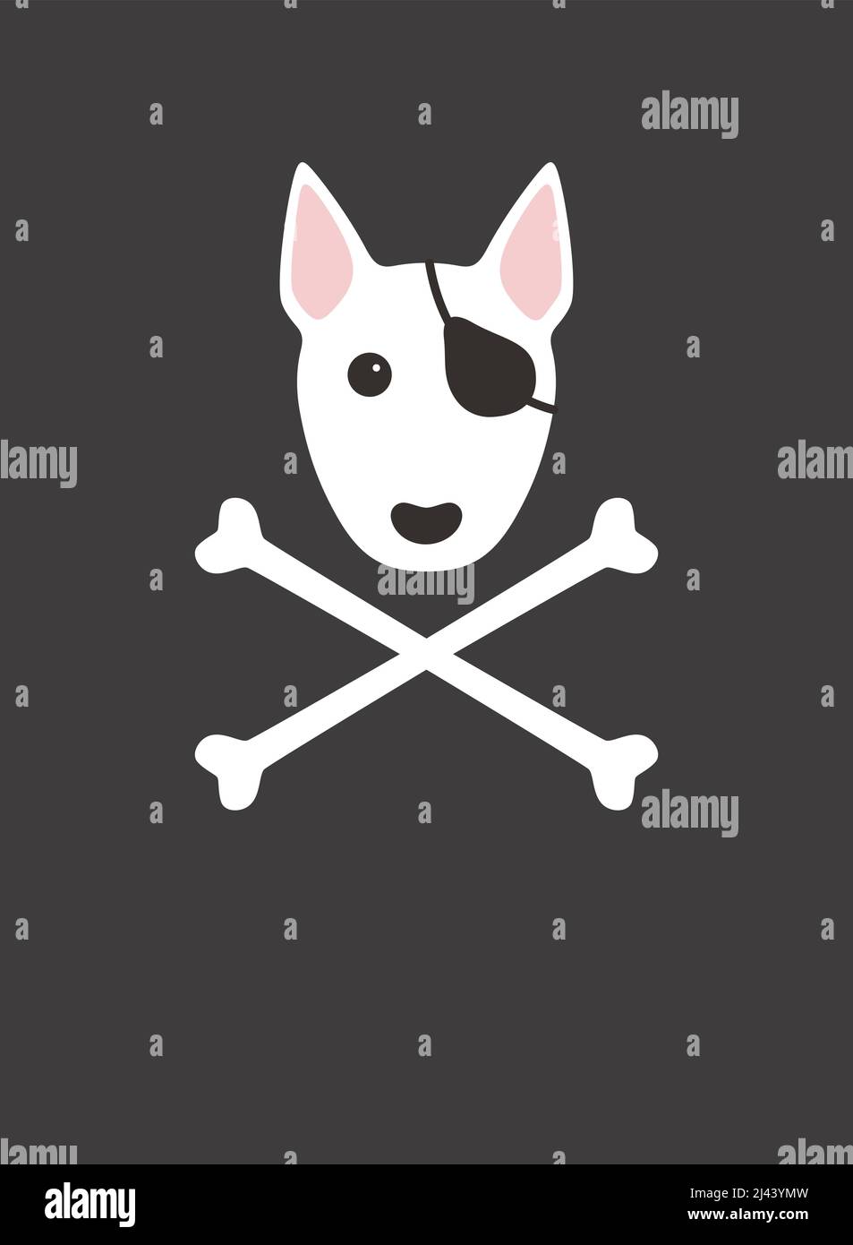 Portrait de chien, portant des lunettes, comme un patron, style cool, cosplay Illustration de Vecteur Portrait de chien, portant des lunettes, comme un patron, style cool, cosplay Illustration de Vecteur