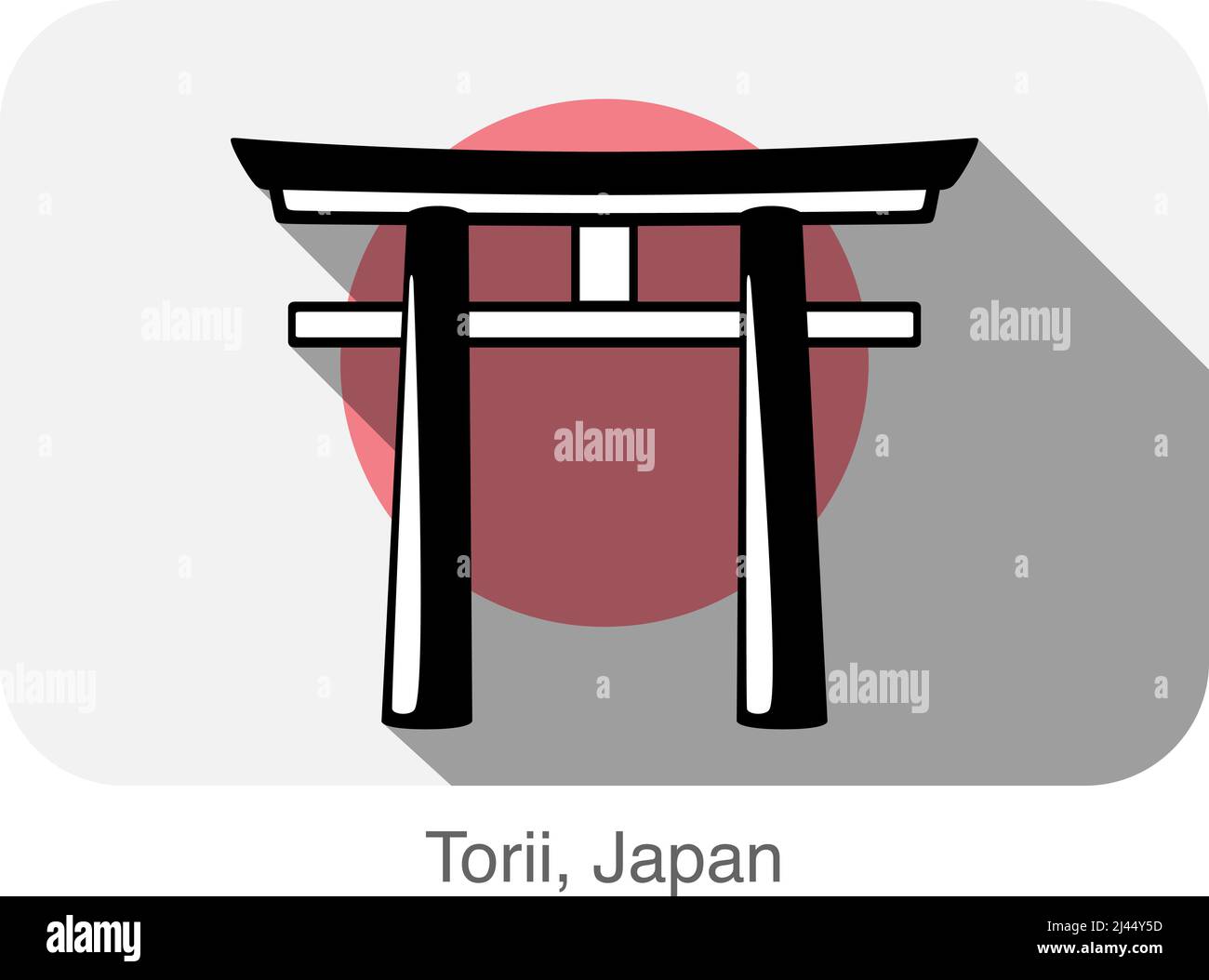 Totii, Japon, célèbre de la télévision icône concevoir Illustration de Vecteur