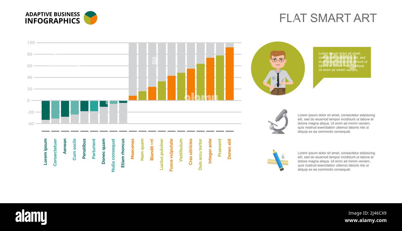Graphique à barres d'ingénierie. Données d'entreprise. Développement, croissance, diagramme. Concept pour infographie, modèles, présentation. Peut être utilisé pour des sujets comme scie Illustration de Vecteur