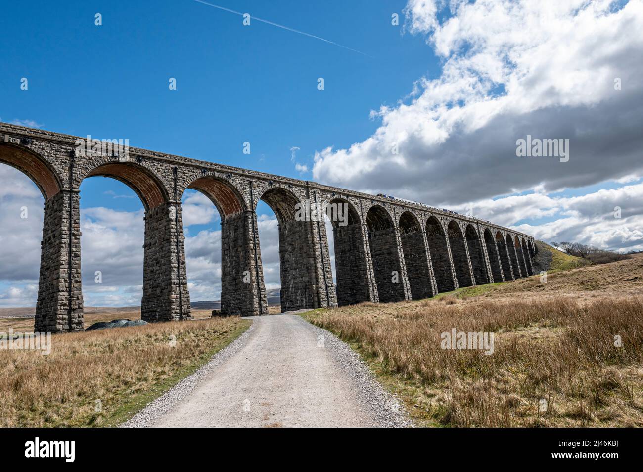 The Ribblehead Viaduct, Ribblehead North Yorkshire, Royaume-Uni Banque D'Images