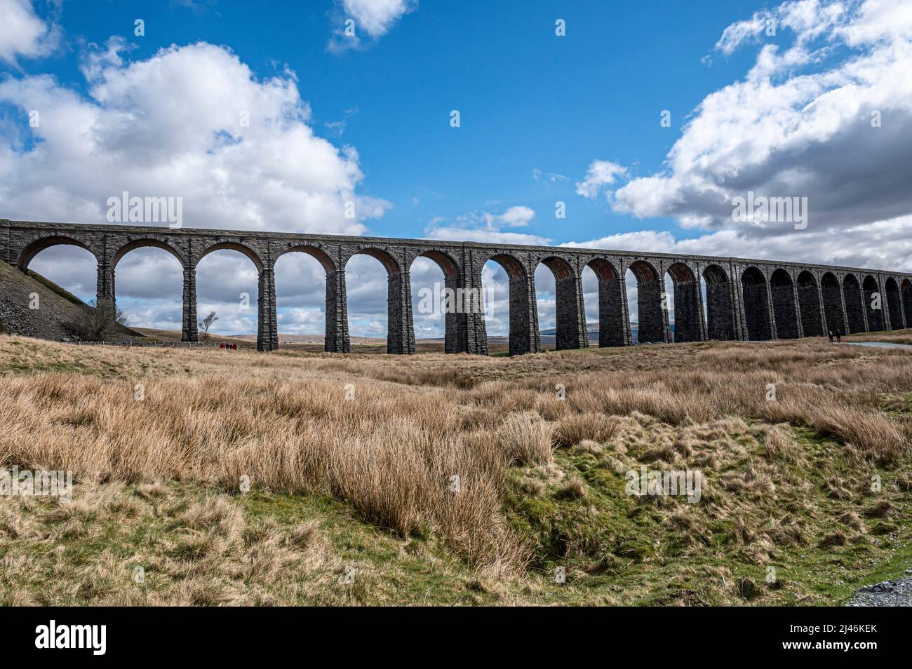 The Ribblehead Viaduct, Ribblehead North Yorkshire, Royaume-Uni Banque D'Images