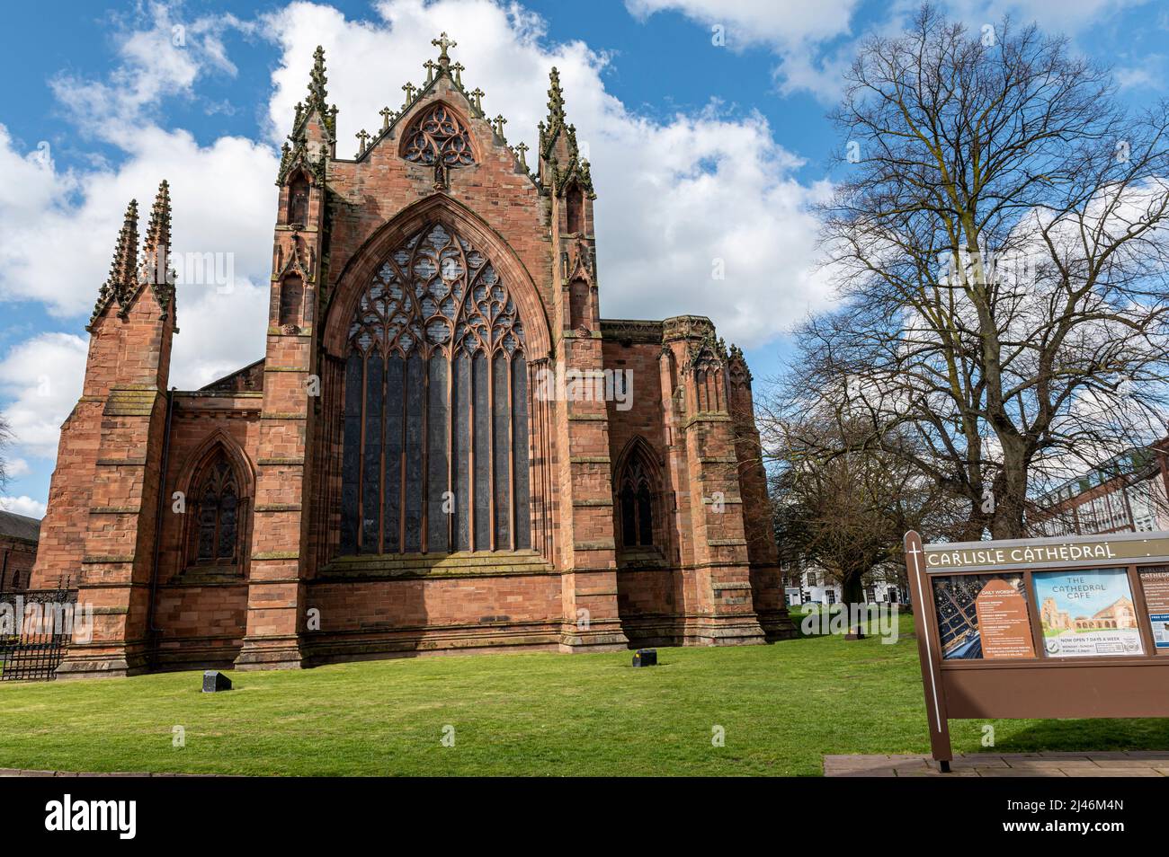 Cathédrale de Carlisle Banque D'Images