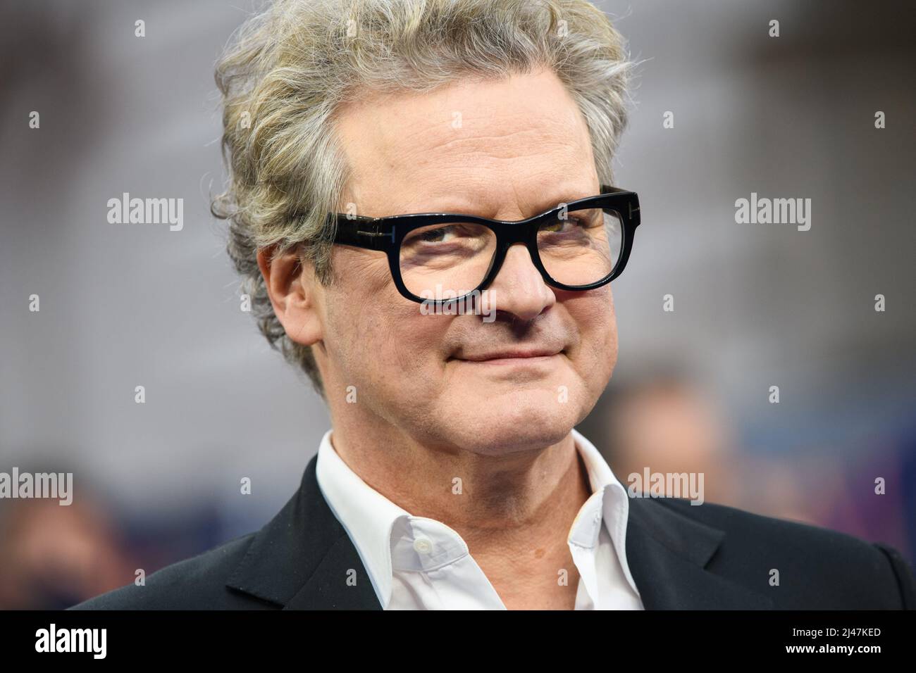 Londres, Royaume-Uni. 12 avril 2022. Colin Firth participe à la première britannique de l'opération mincemeat, au cinéma Curzon Mayfair à Londres. Date de la photo: Mardi 12 avril 2022. Le crédit photo devrait se lire: Matt Crossick/Empics/Alamy Live News Banque D'Images