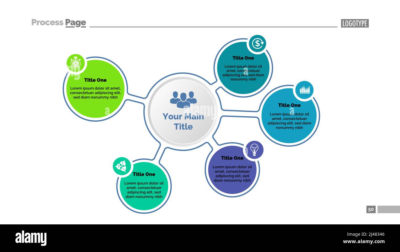 Modèle de diagramme de réussite en cinq étapes. Données d'entreprise. Graphique, graphique, conception. Concept créatif pour l'infographie, rapport. Peut être utilisé pour des sujets tels que ma Illustration de Vecteur