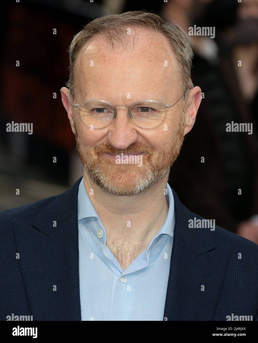 12 avril 2022 - Londres, Angleterre, Royaume-Uni - Mark Gatiss participe à la première du film de l'opération mincemeat au Royaume-Uni, Curzon Mayfair Banque D'Images