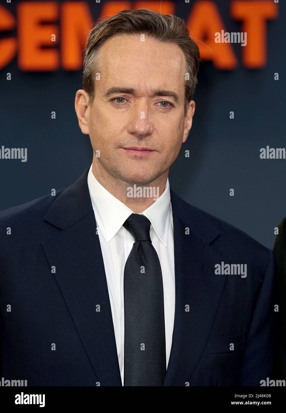 12 avril 2022 - Londres, Angleterre, Royaume-Uni - Matthew MacFadyen participant à la première du film de l'opération mincemeat au Royaume-Uni, Curzon Mayfair Banque D'Images