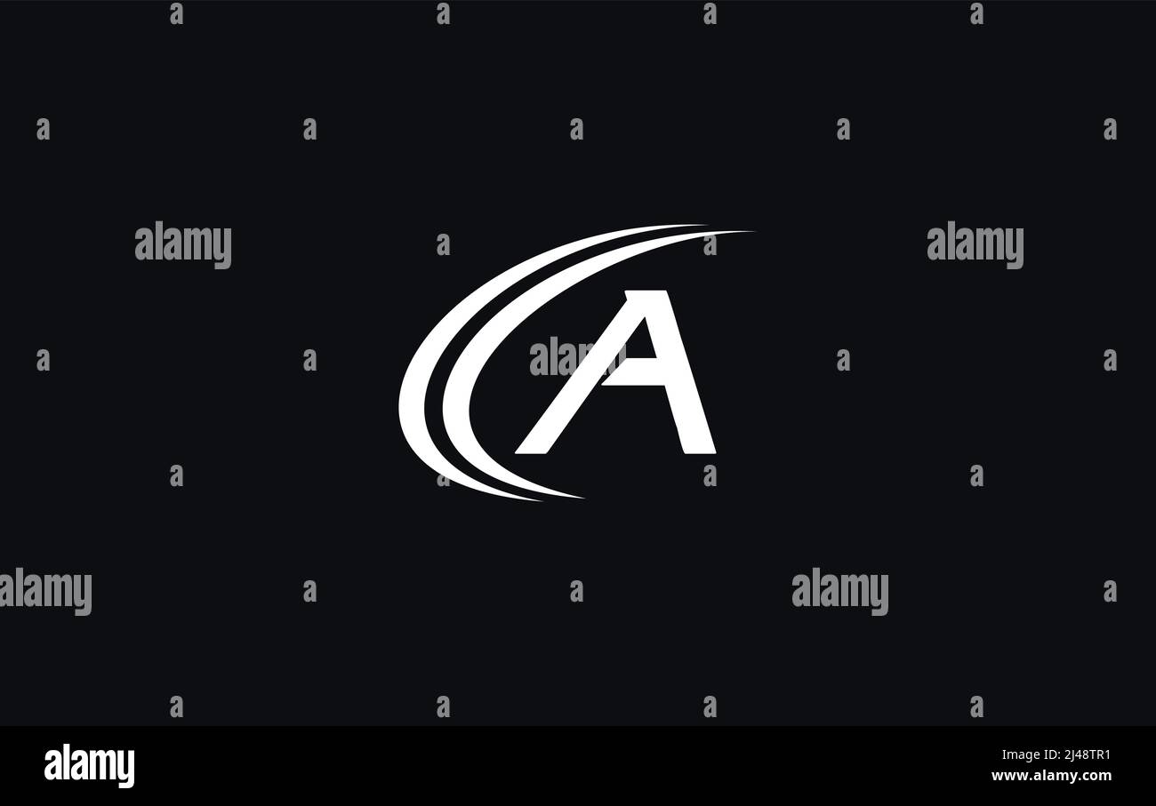 Logo d'entreprise financière vecteur par lettre et alphabet Illustration de Vecteur