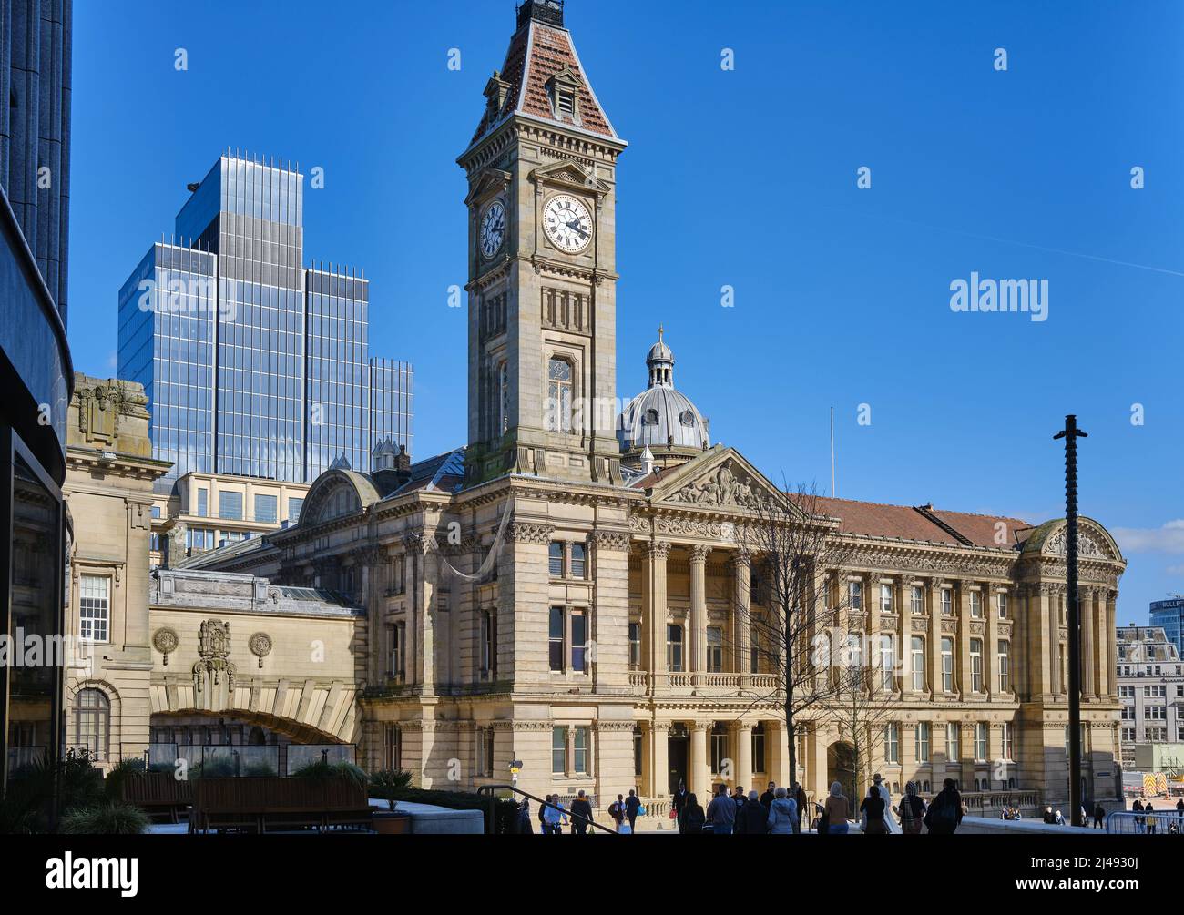 Musée et galerie d'Art à Chamberlain Square, Birmingham, UK Banque D'Images