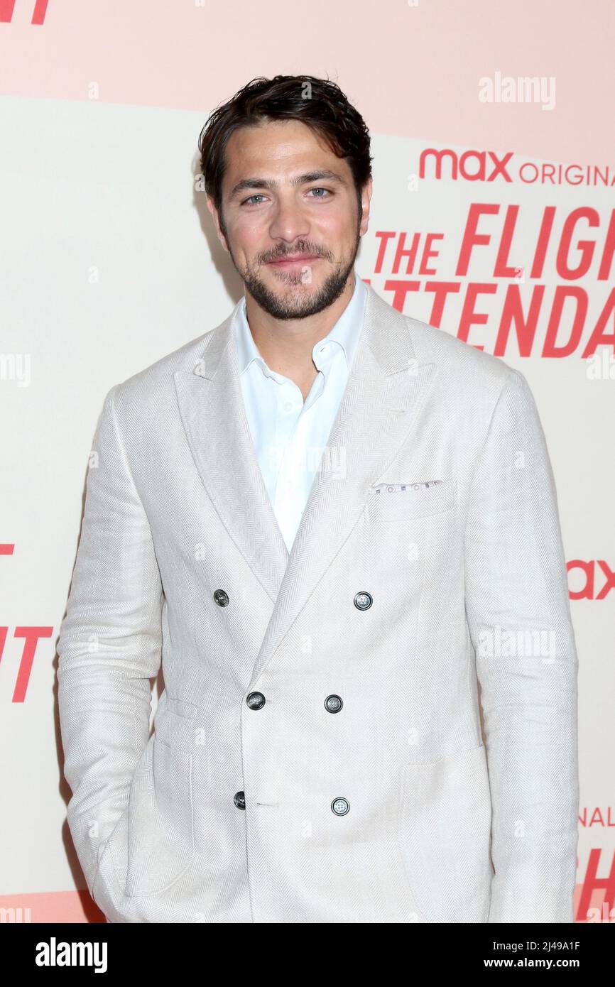 12 avril 2022, Los Angeles, CA, Etats-Unis: LOS ANGELES - APR 11: Alberto Frezza au Flight attendant Season 2 première projection au Pacific Design Center le 11 avril 2022 à Los Angeles, CA (image de crédit: © Kay Blake/ZUMA Press Wire) Banque D'Images