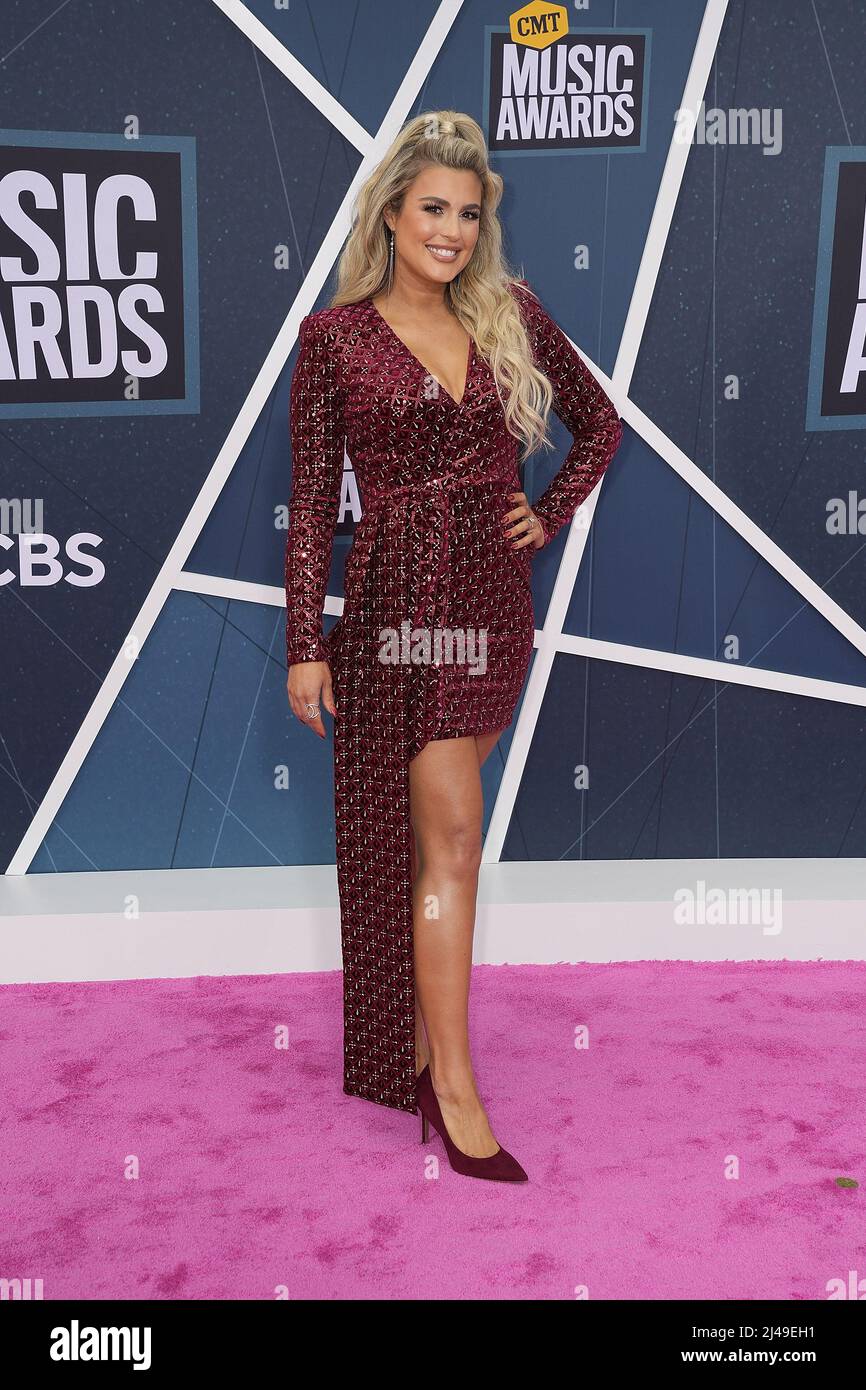 Carissa Cudiner participe aux CMT Music Awards 2022 à l'auditorium  municipal de Nashville le 11 avril 2022 à Nashville, Tennessee. Photo : Ed  Rode/imageSPACE/MediaPunch Photo Stock - Alamy