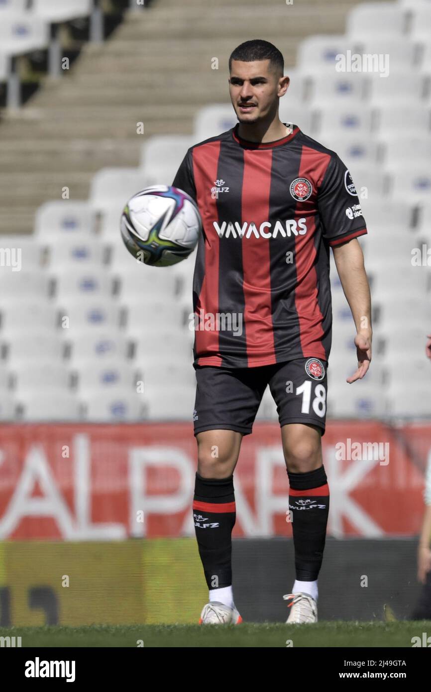 ISTANBUL - Levent Mercan de Fatih Karagumruk SK pendant le match turc Superliga entre Fatih Karagumruk et Kasipasa AU stade Ataturk Olimpiyat le 9 avril 2022 à Istanbul, Turquie. ANP | hauteur néerlandaise | Gerrit van Keulen Banque D'Images