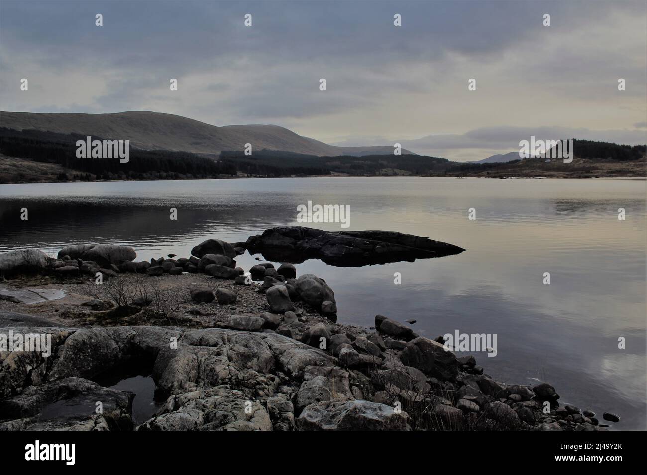 Galloway Forest Park - Écosse Banque D'Images