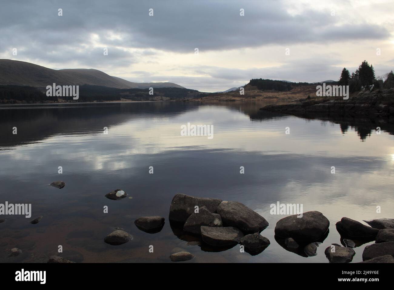 Galloway Forest Park - Écosse Banque D'Images
