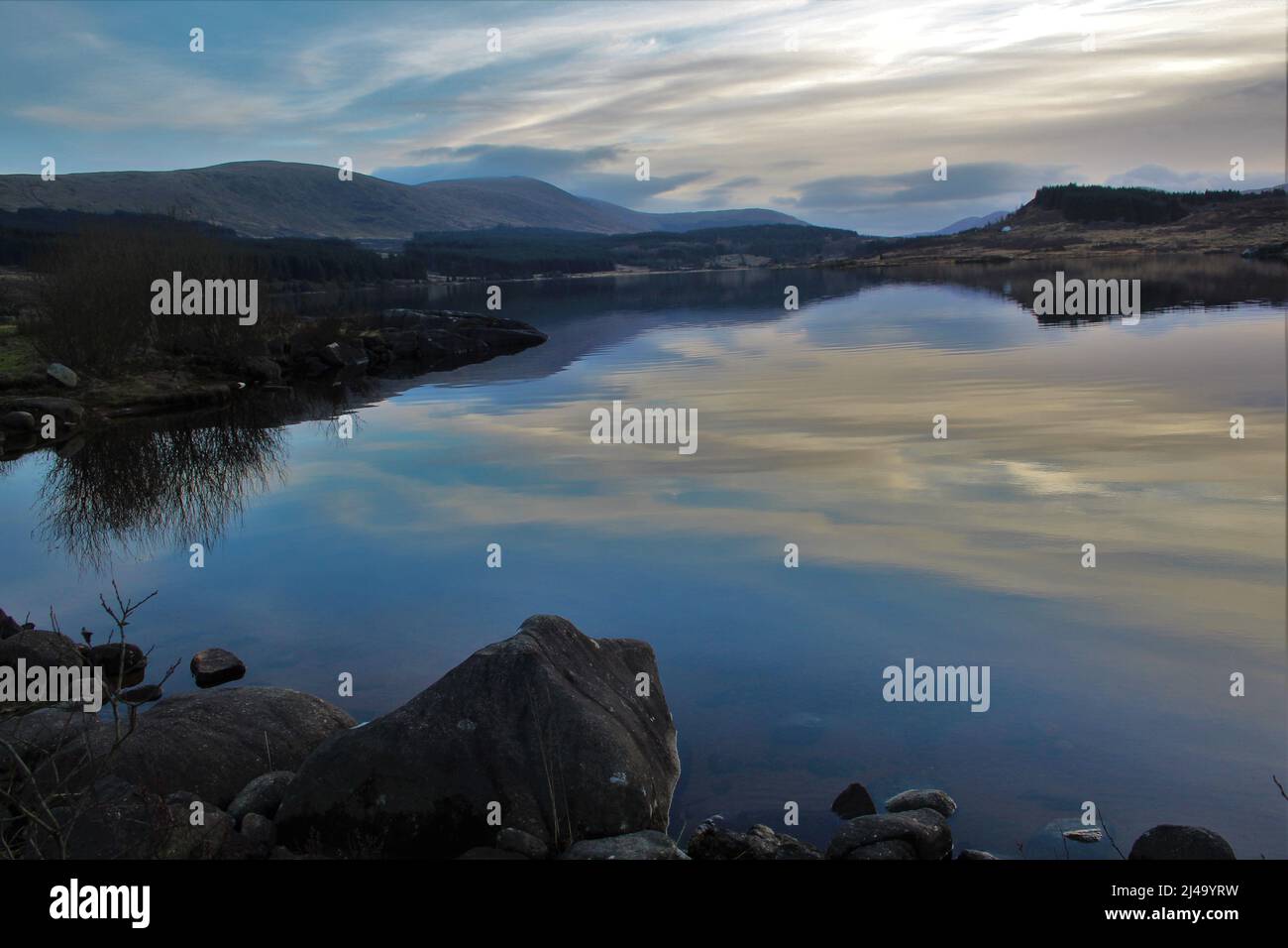 Galloway Forest Park - Écosse Banque D'Images