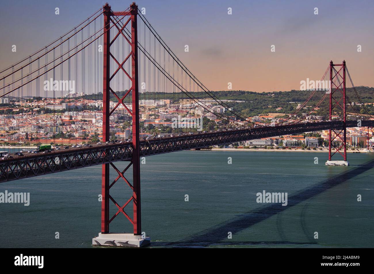 Lisbonne la belle capitale du Portugal, l'une des destinations touristiques les plus populaires d'Europe. Banque D'Images