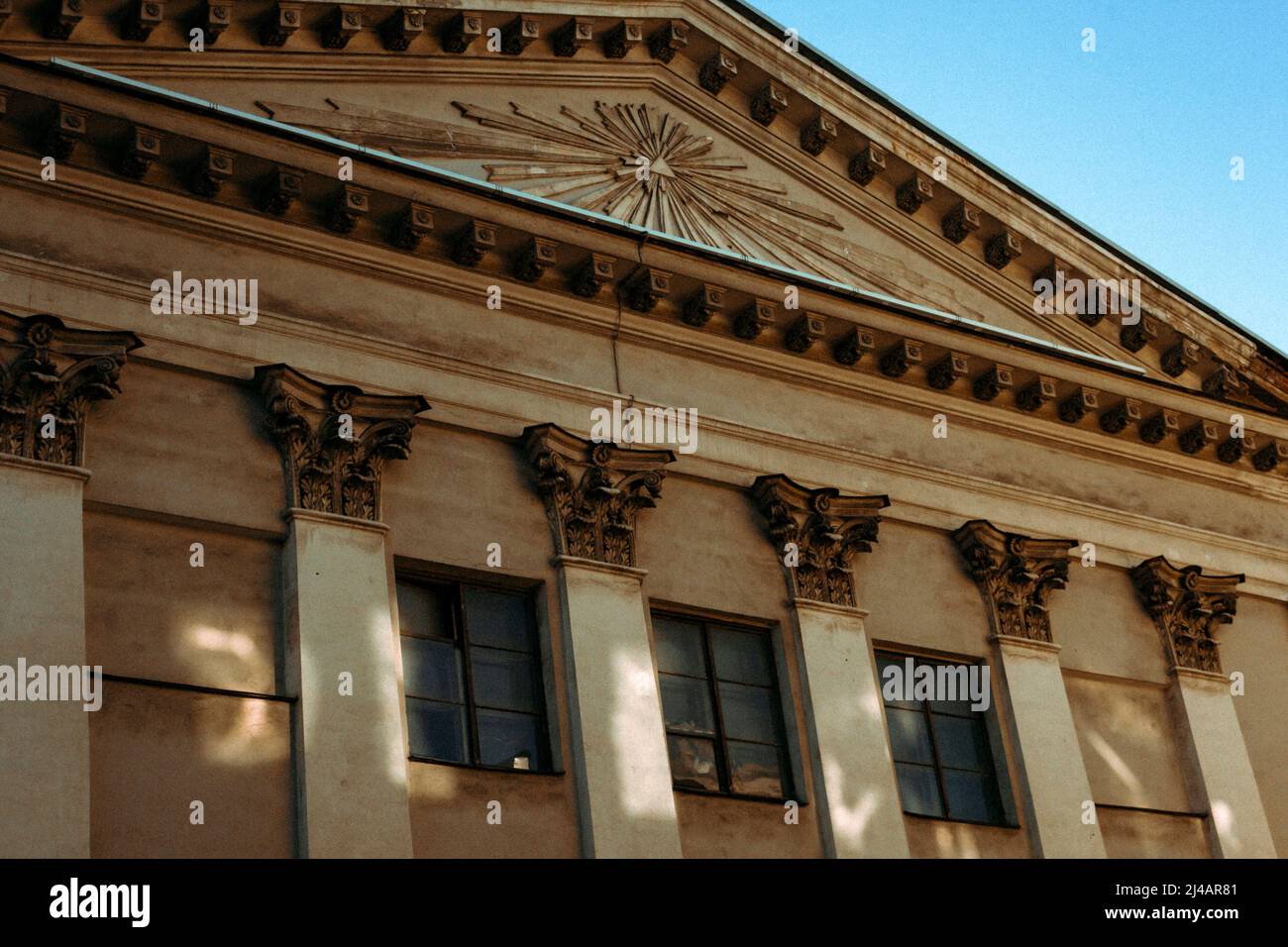 Signe de la pyramide masonique Lodge secret de l'église de freemasons Banque D'Images