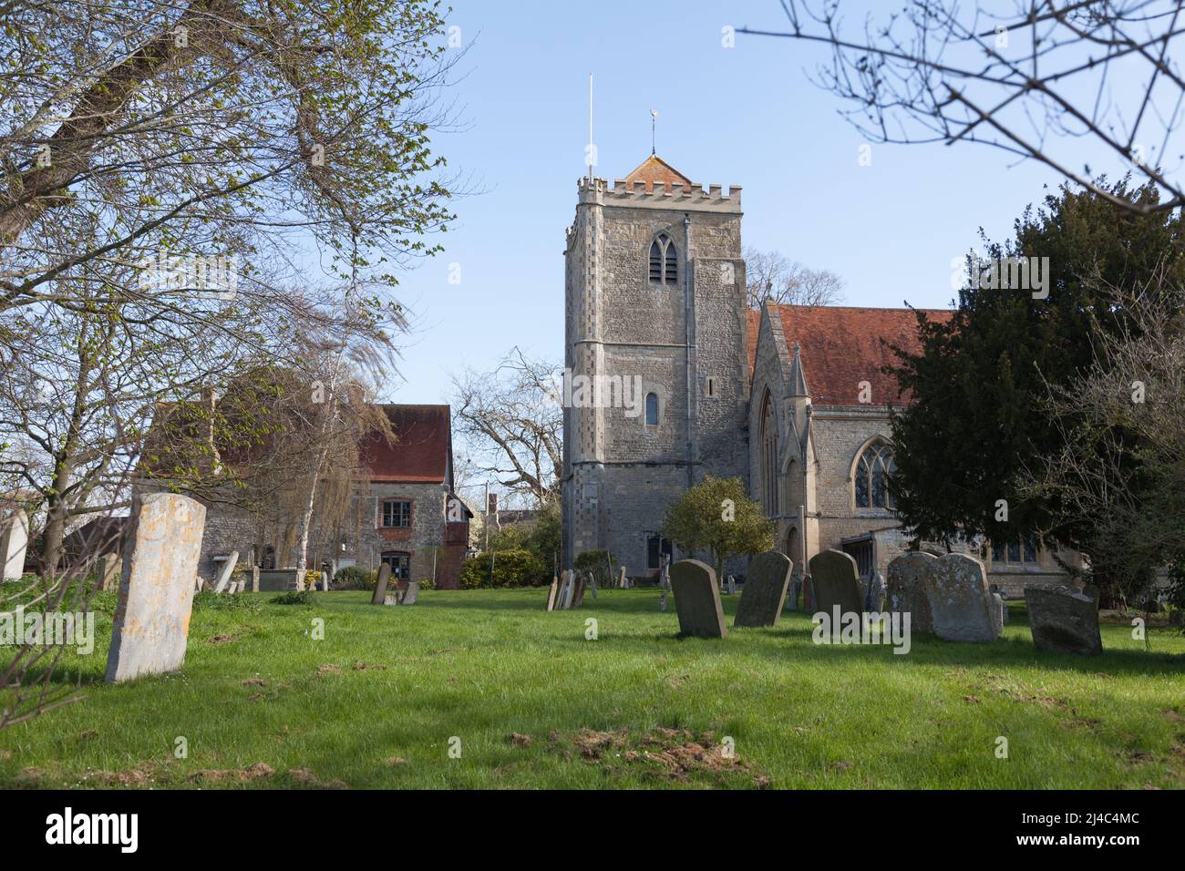 Abbaye de Dorchester Oxfordshire Banque D'Images