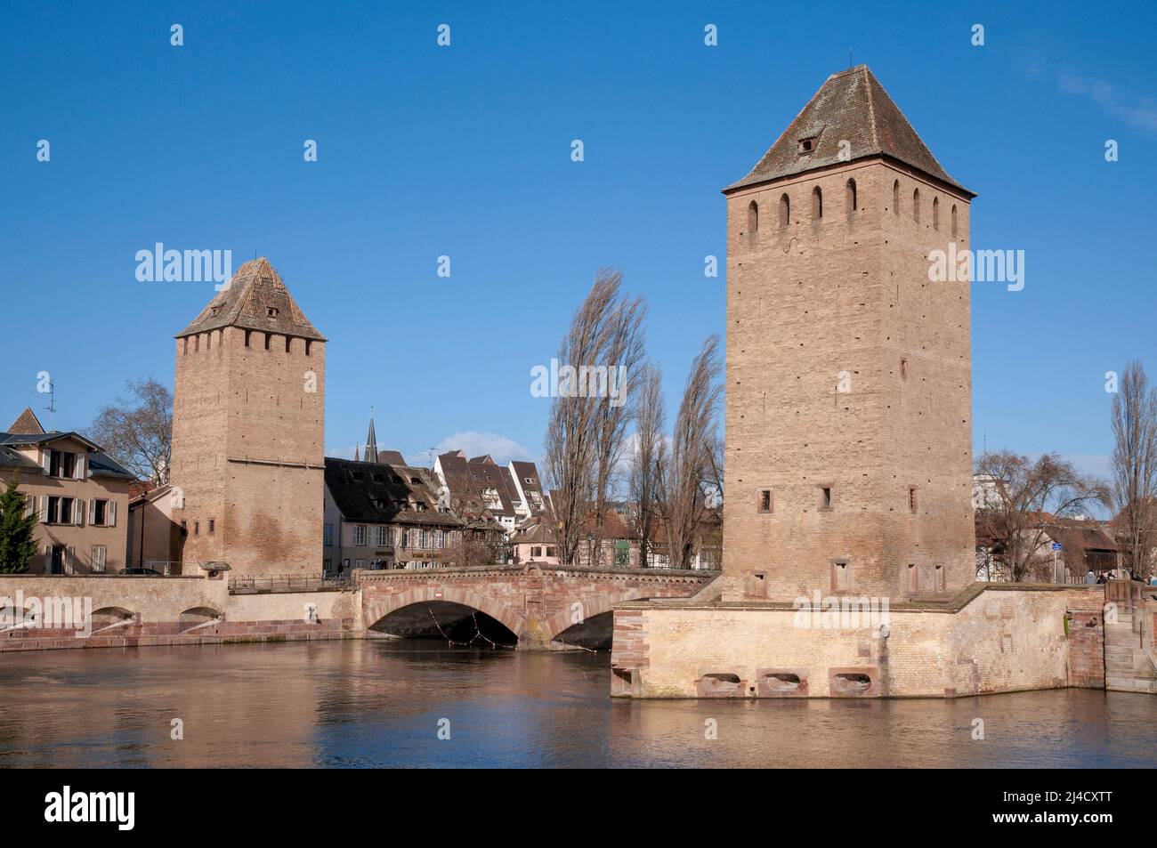La vieille ville, quartier de la petite France, Strasbourg, site classé au patrimoine mondial de l'UNESCO, Bas-Rhin (67), région du Grand-est, France Banque D'Images