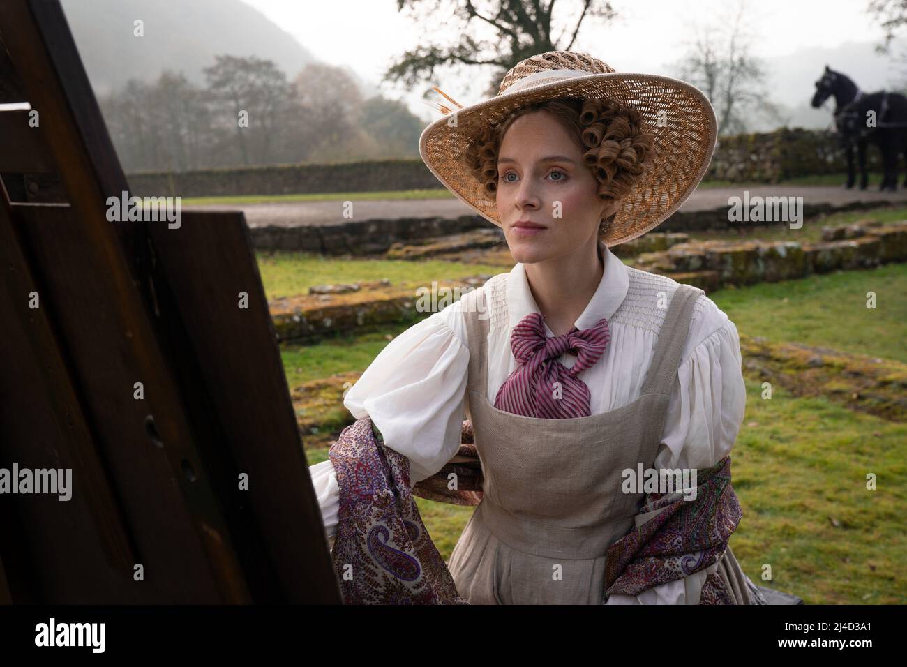 SOPHIE RUNDLE dans GENTLEMAN JACK (2019), dirigée par SALLY WAINWRIGHT. Crédit : BBC ONE / Album Banque D'Images