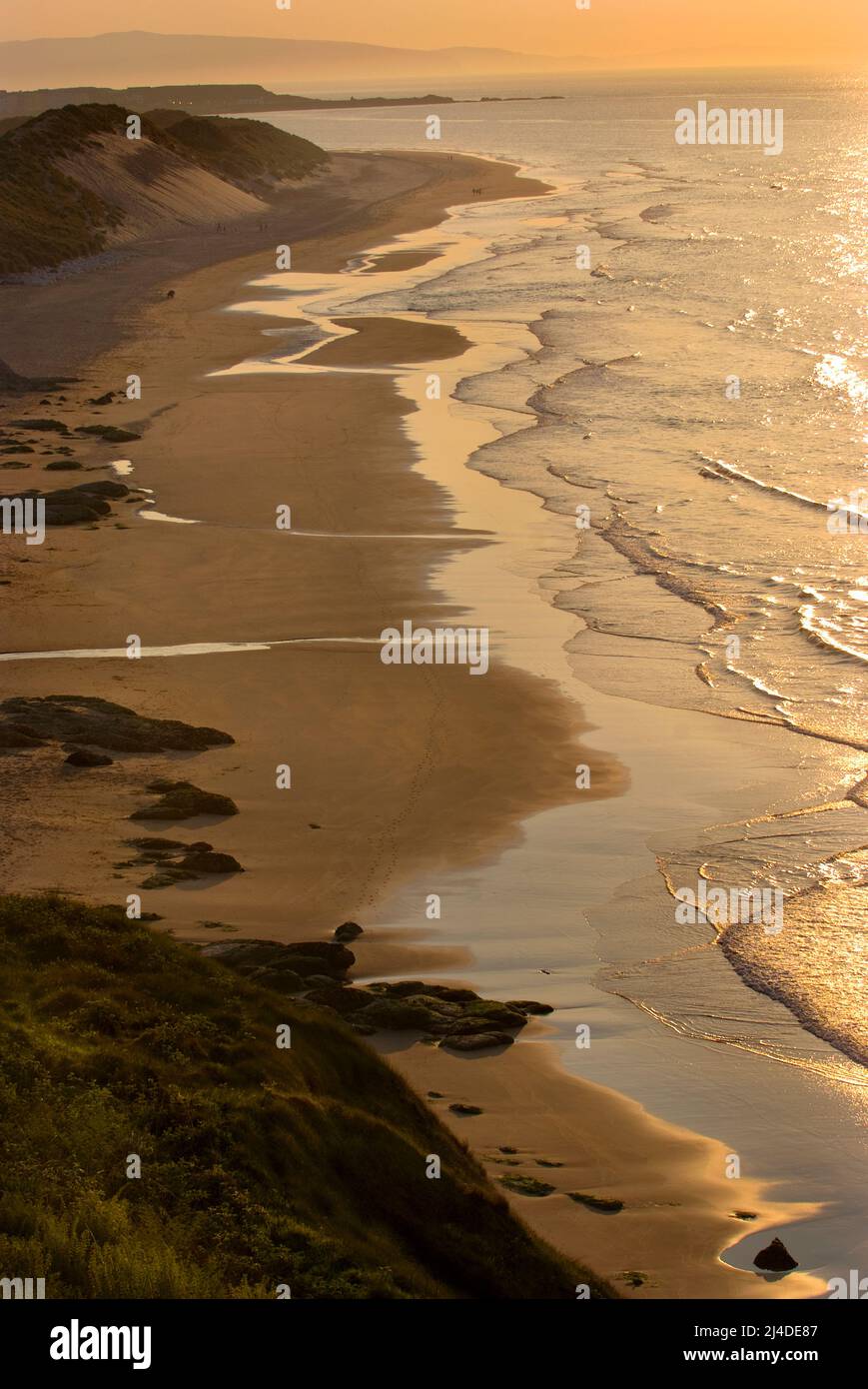 Whiterocks, Causeway Coast, Comté d'Antrim, Irlande du Nord Banque D'Images