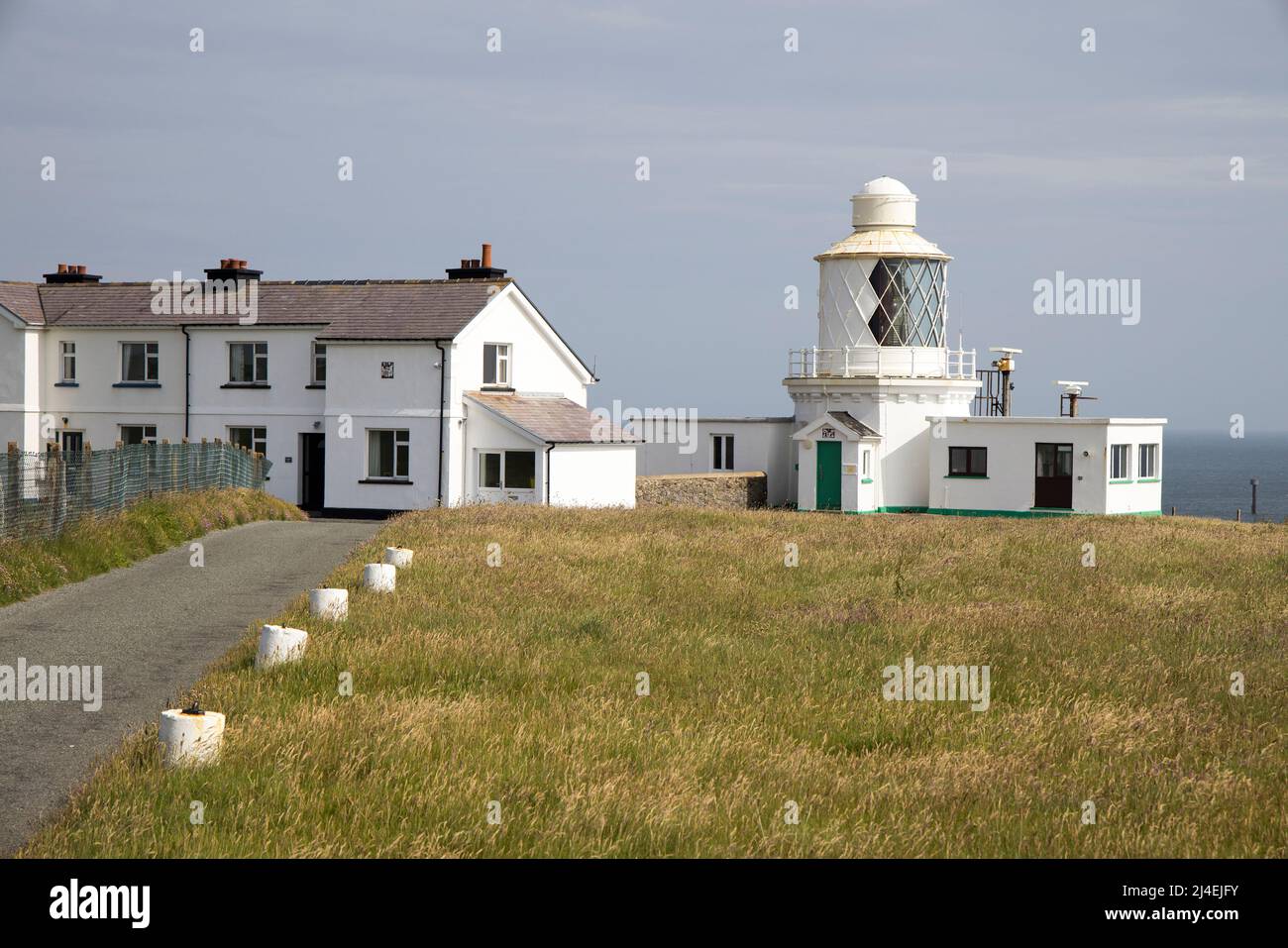 Phare St Ann's Head, Dale, Pembrokeshire, pays de Galles, Royaume-Uni Banque D'Images