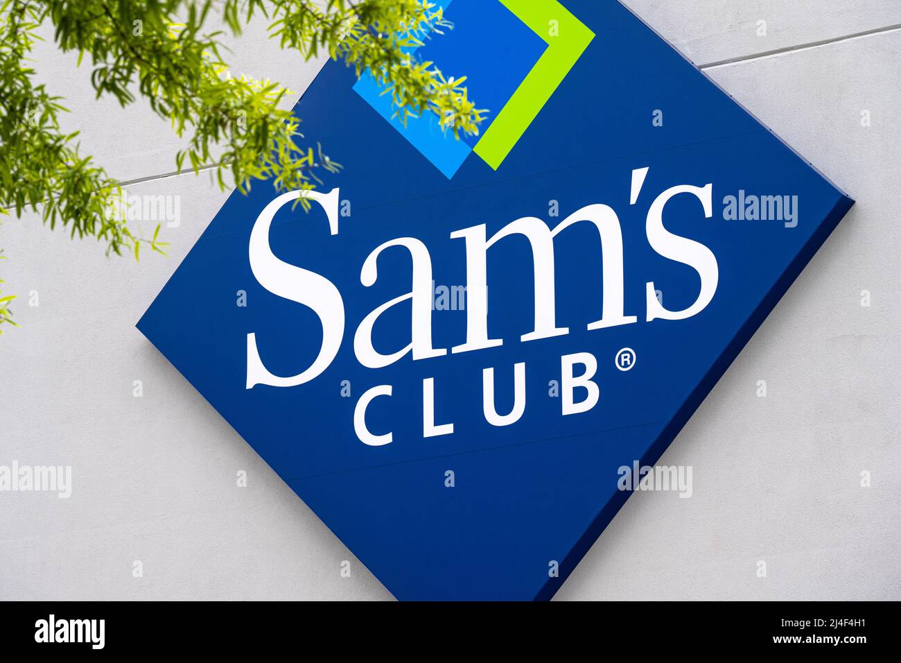 Magasin d'entrepôt sam's Club à Snellville, Géorgie. (ÉTATS-UNIS) Banque D'Images