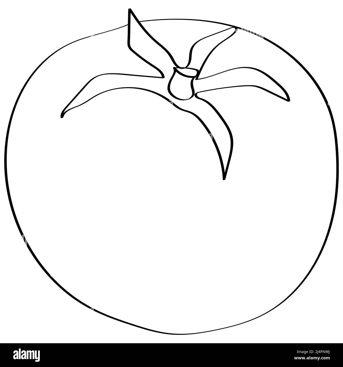 Magnifique dessin animé vegatable isolé sur fond blanc pour le concept de brosse Banque D'Images